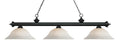 Z-LITE, RIVIERA 3 LIGHT BILLIARD, LINEAR LIGHT