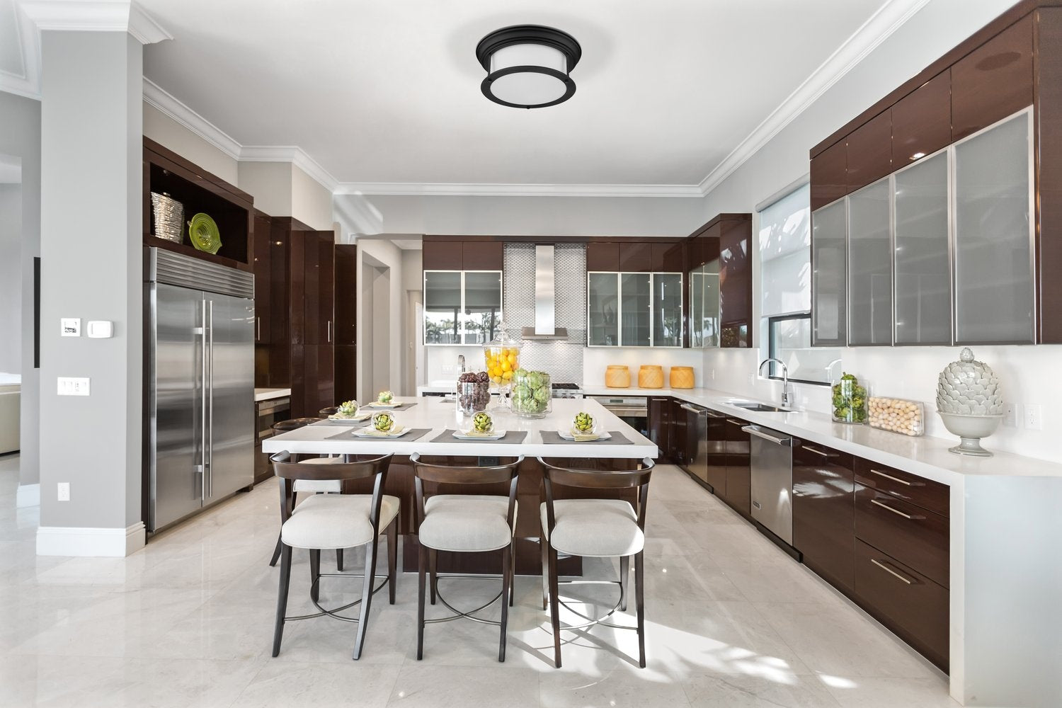 Z-LITE, SONNA FLUSH MOUNT, FLUSH MOUNT CEILING LIGHTS