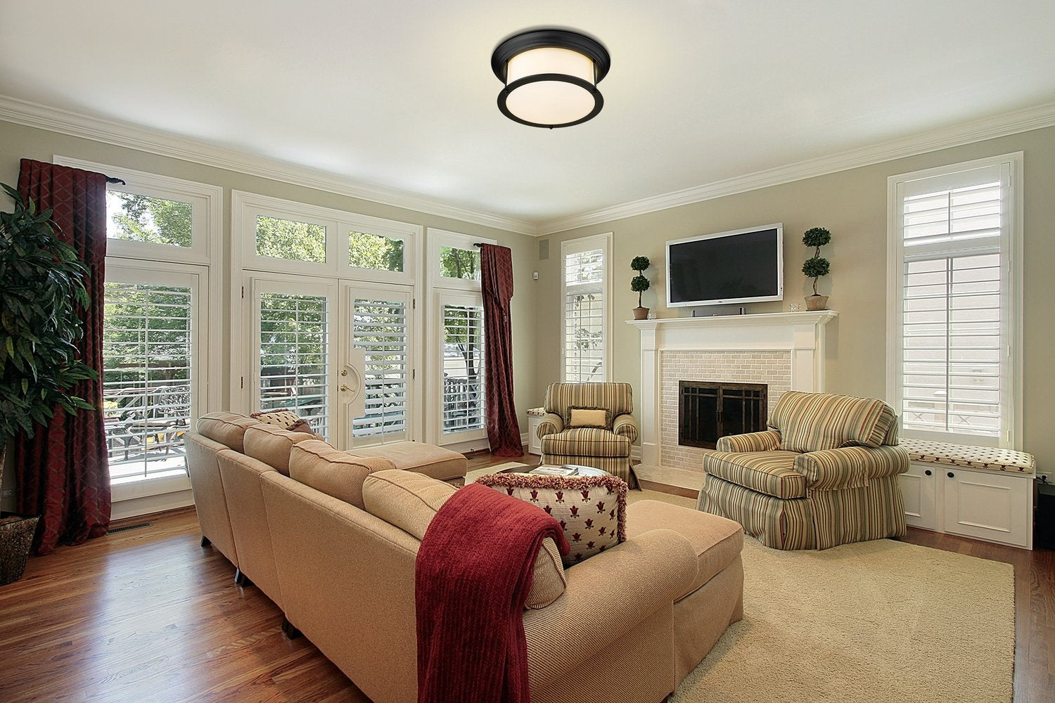 Z-LITE, SONNA FLUSH MOUNT, FLUSH MOUNT CEILING LIGHTS