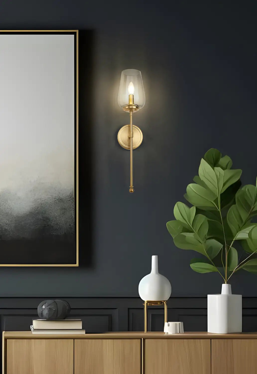 Z-LITE, DOMINIQUE WALL SCONCE, WALL SCONCES