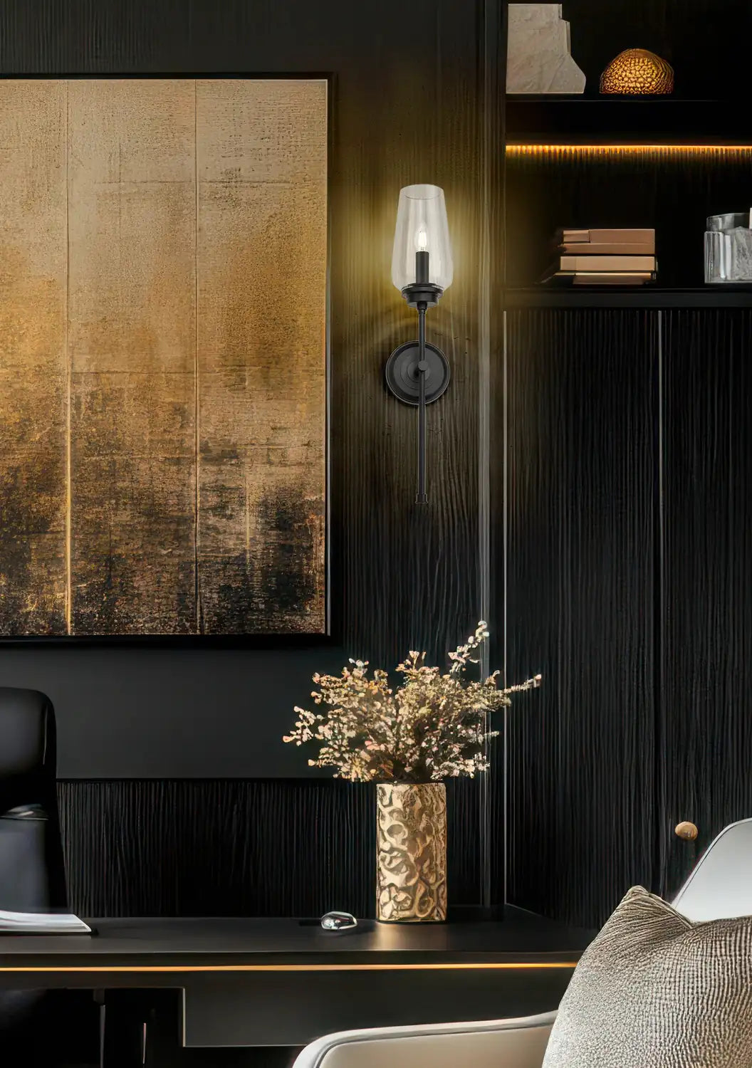 Z-LITE, CLARA WALL SCONCE, WALL SCONCES