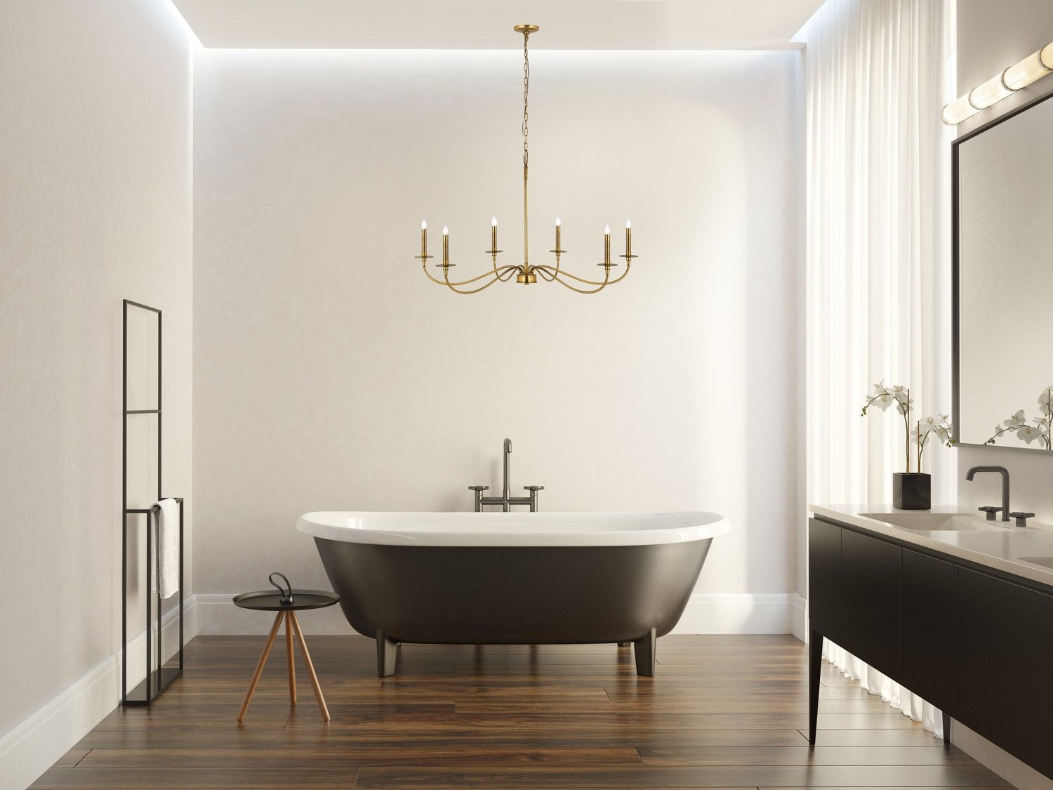 Z-LITE, ARRINGTON CHANDELIER, CHANDELIER LIGHT
