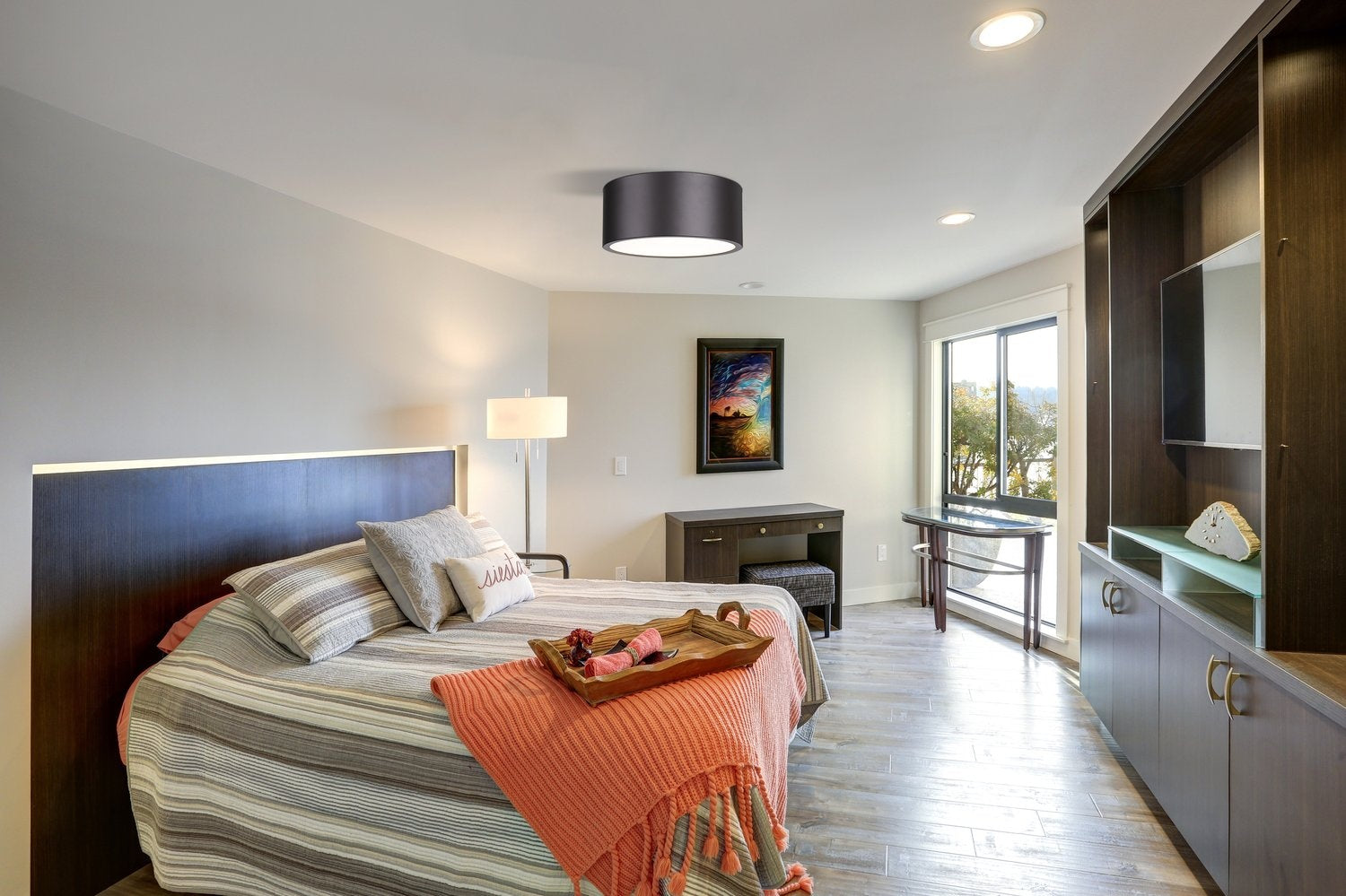 Z-LITE, HARLEY FLUSH MOUNT, FLUSH MOUNT CEILING LIGHTS