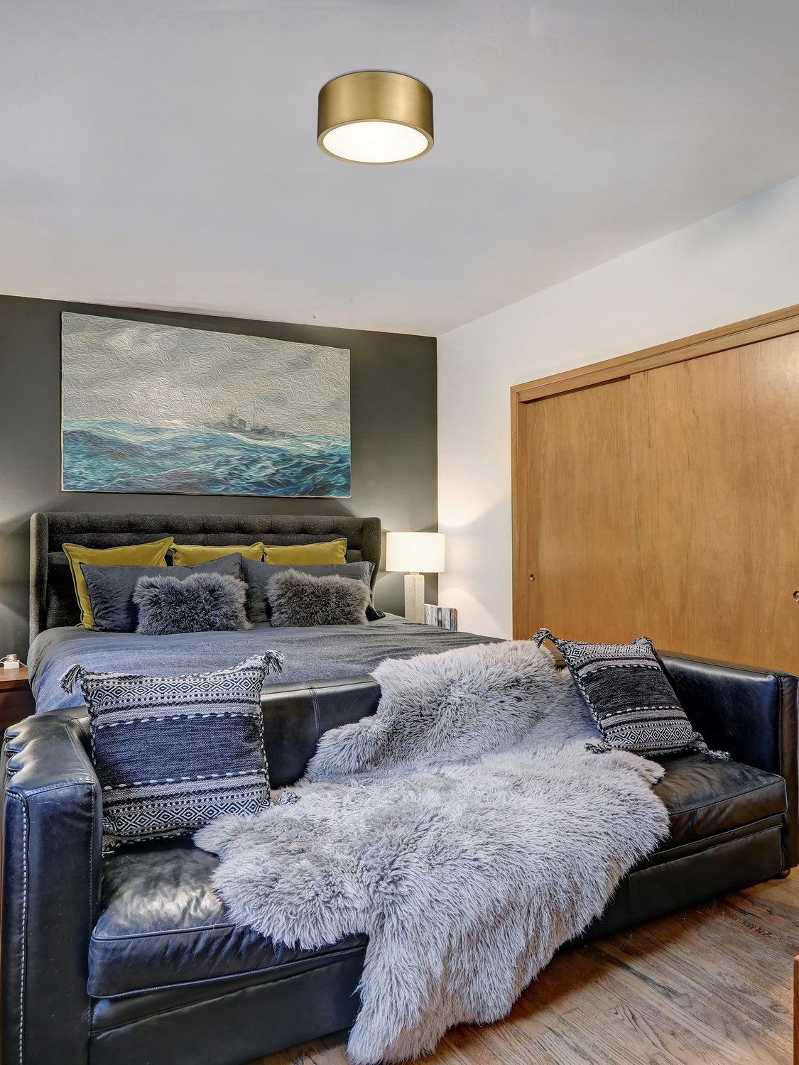 Z-LITE, HARLEY FLUSH MOUNT, FLUSH MOUNT CEILING LIGHTS 