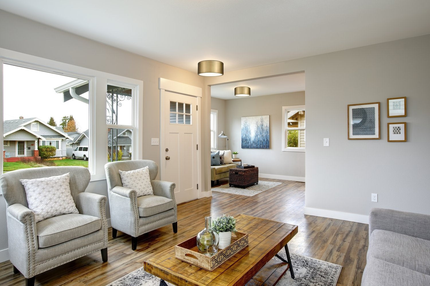 Z-LITE, HARLEY FLUSH MOUNT, FLUSH MOUNT CEILING LIGHTS