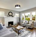 Z-LITE, HARLEY FLUSH MOUNT, FLUSH MOUNT CEILING LIGHTS