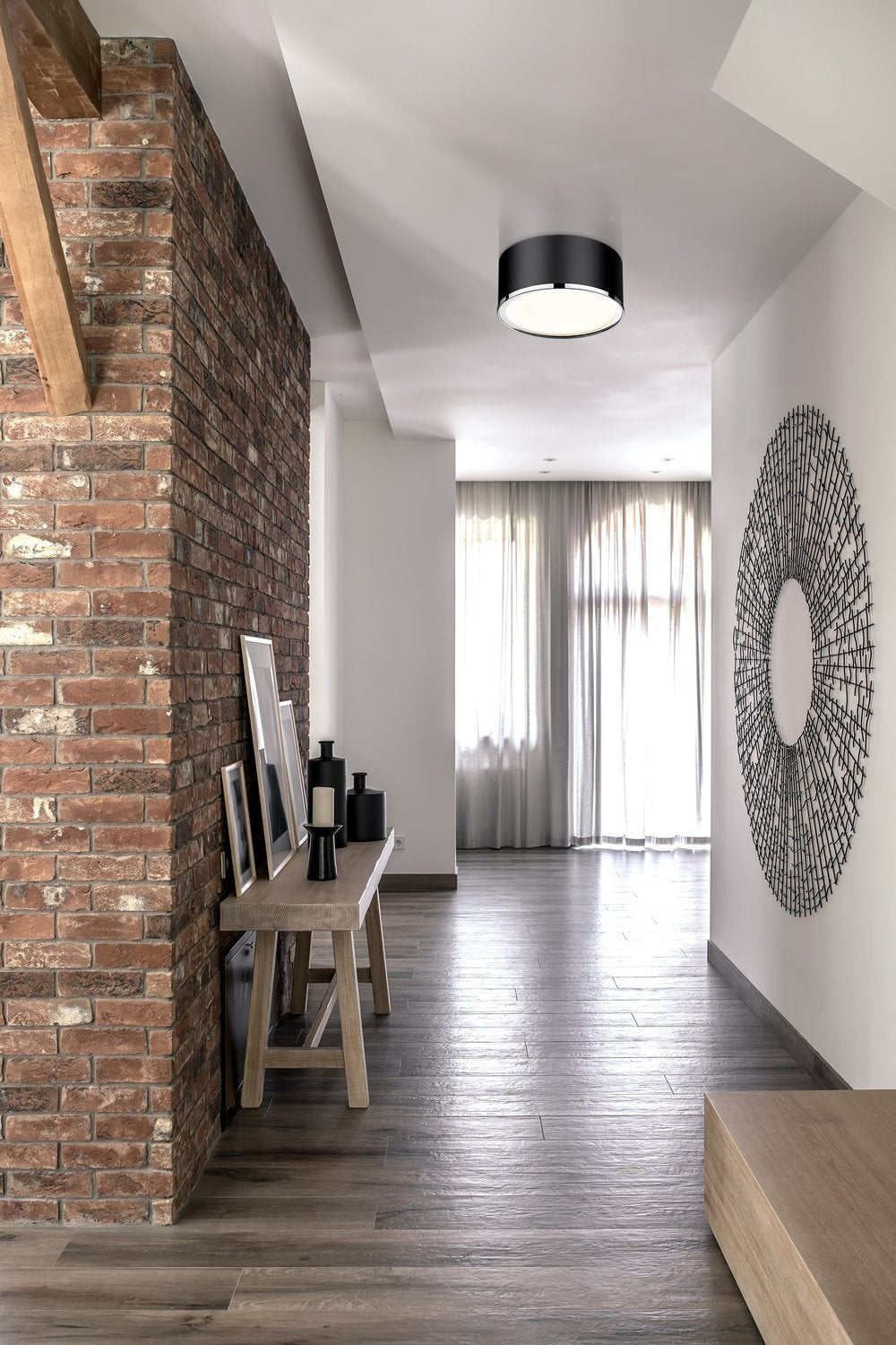 Z-LITE, ARLO FLUSH MOUNT, FLUSH MOUNT CEILING LIGHTS 