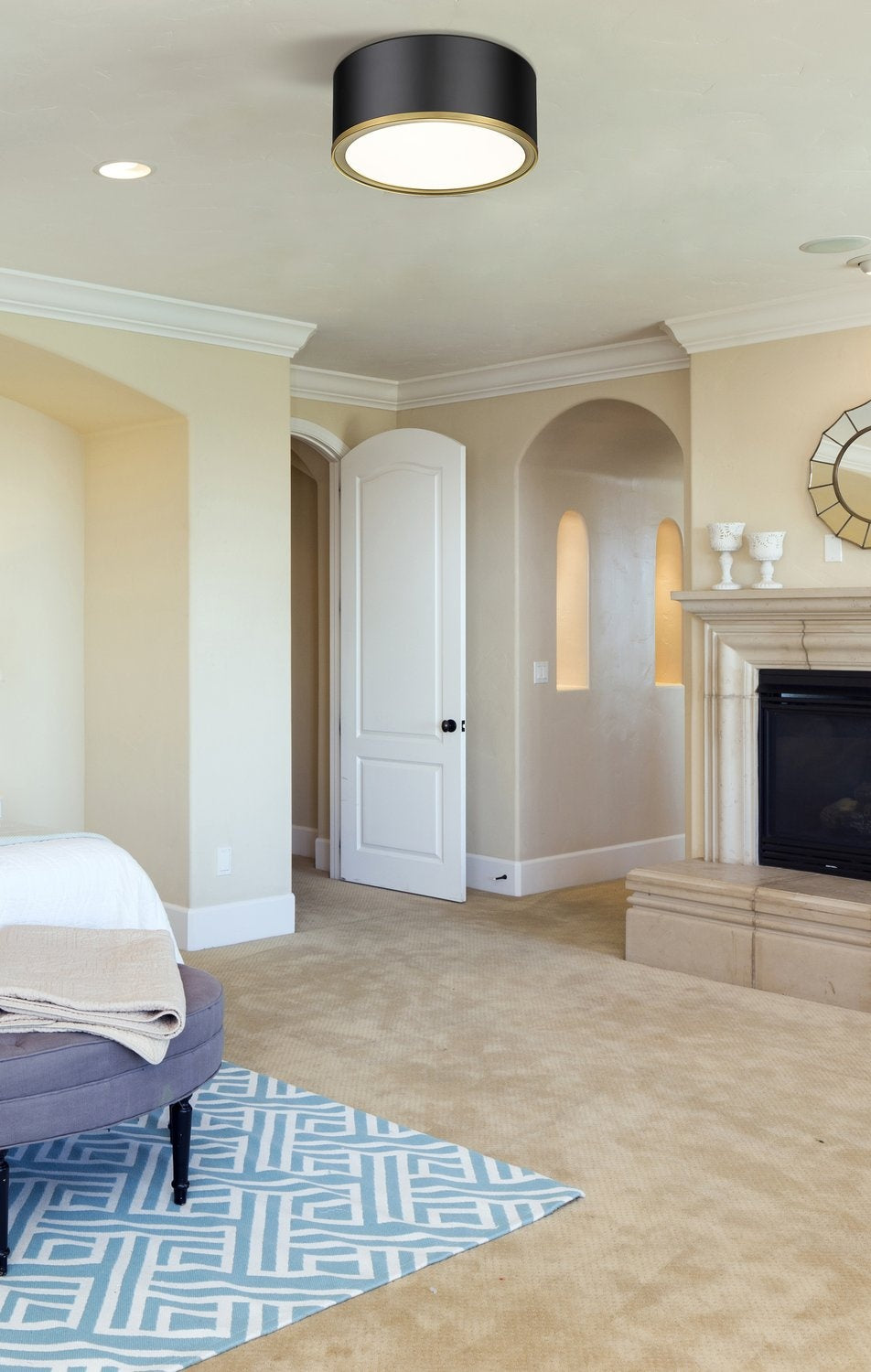 Z-LITE, ARLO FLUSH MOUNT, FLUSH MOUNT CEILING LIGHTS 