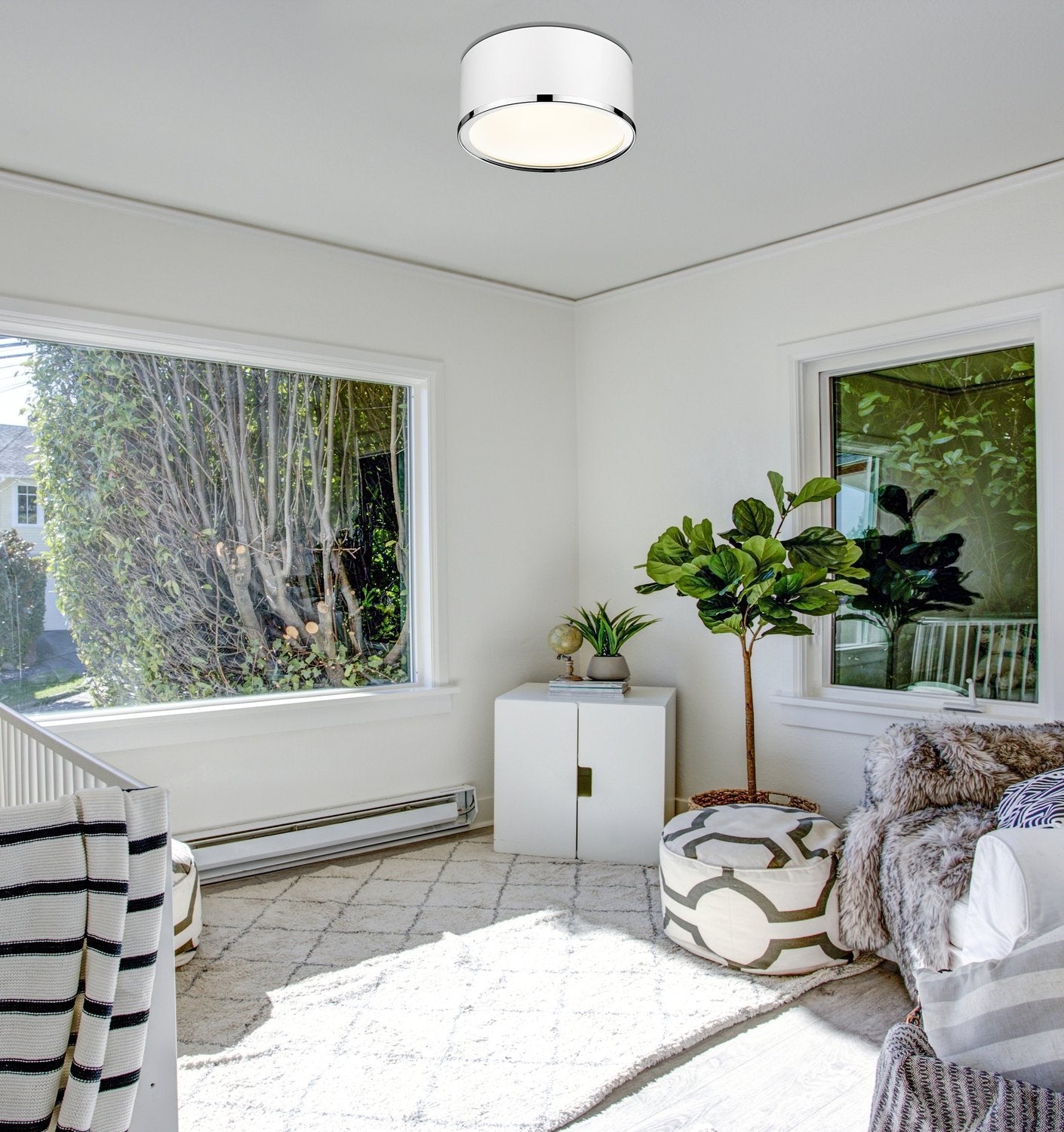 Z-LITE, ARLO FLUSH MOUNT, FLUSH MOUNT CEILING LIGHTS 