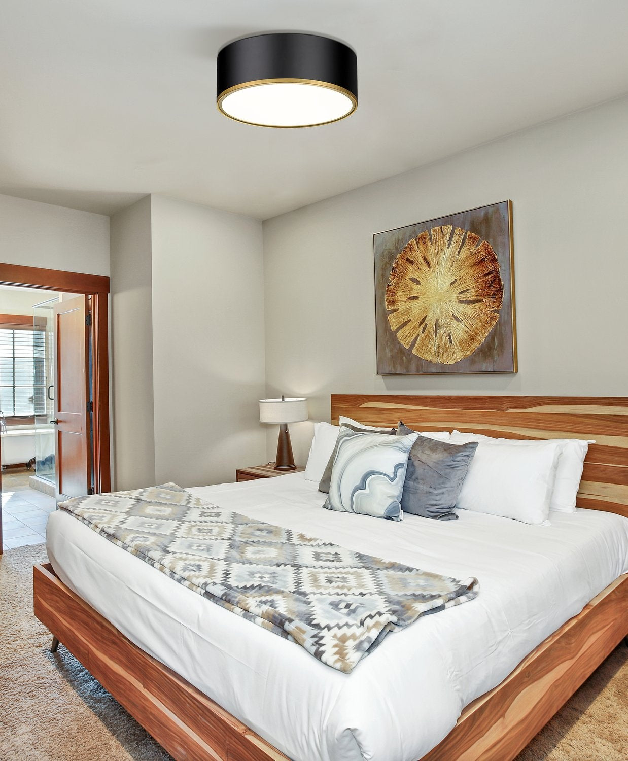 Z-LITE, ARLO FLUSH MOUNT, FLUSH MOUNT CEILING LIGHTS 