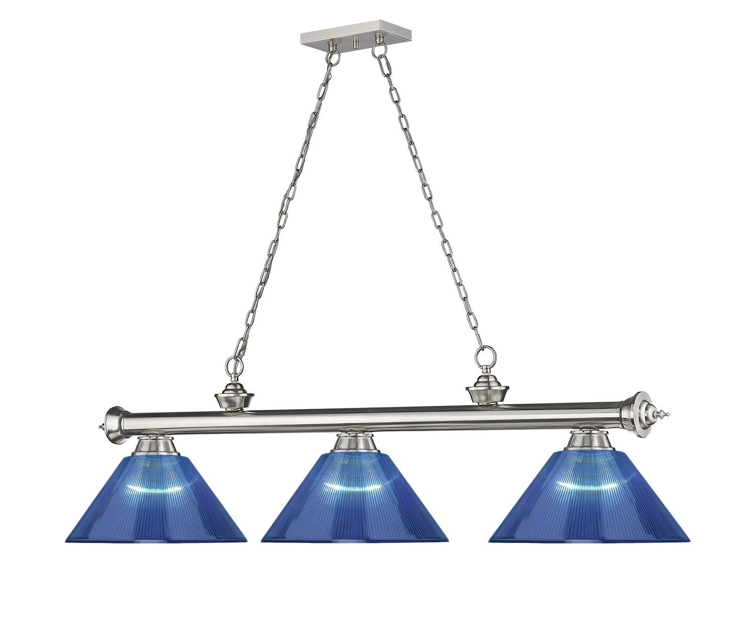 Z-LITE, CORDON 3 LIGHT BILLIARD, LINEAR LIGHT