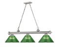 Z-LITE, CORDON 3 LIGHT BILLIARD, LINEAR LIGHT