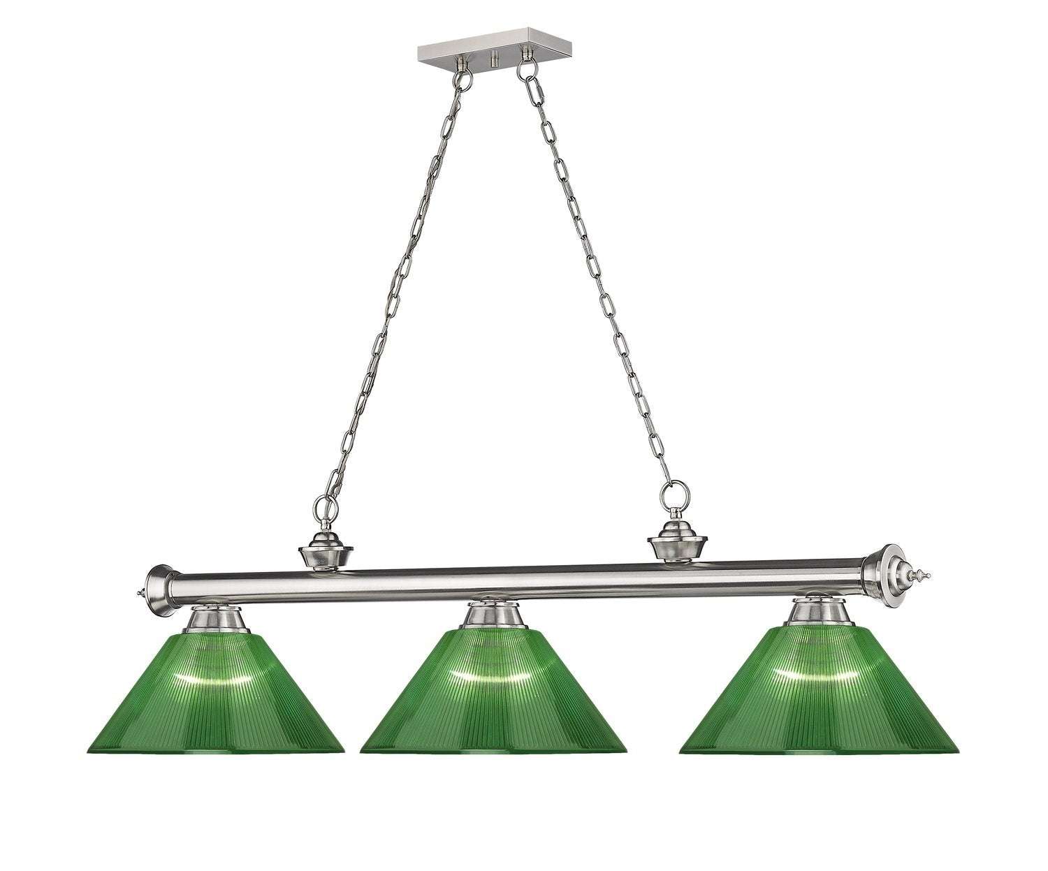 Z-LITE, CORDON 3 LIGHT BILLIARD, LINEAR LIGHT