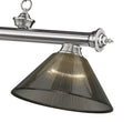 Z-LITE, CORDON 3 LIGHT BILLIARD, LINEAR LIGHT