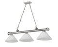 Z-LITE, CORDON 3 LIGHT BILLIARD, LINEAR LIGHT