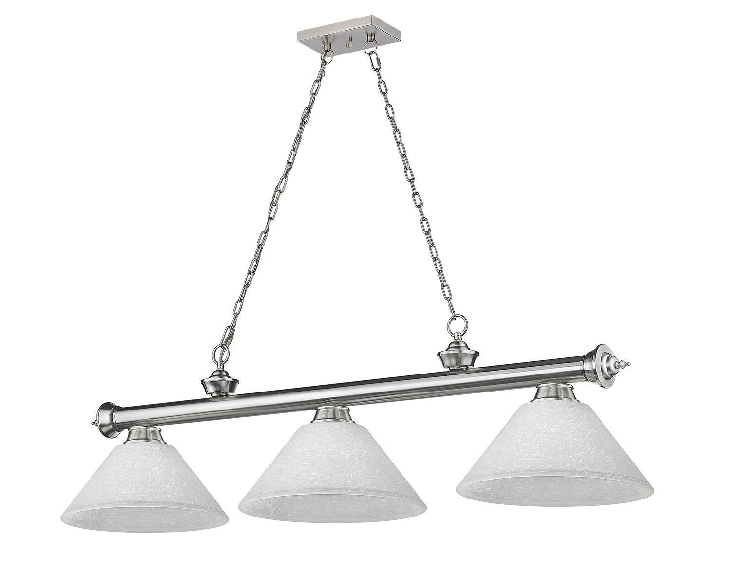 Z-LITE, CORDON 3 LIGHT BILLIARD, LINEAR LIGHT