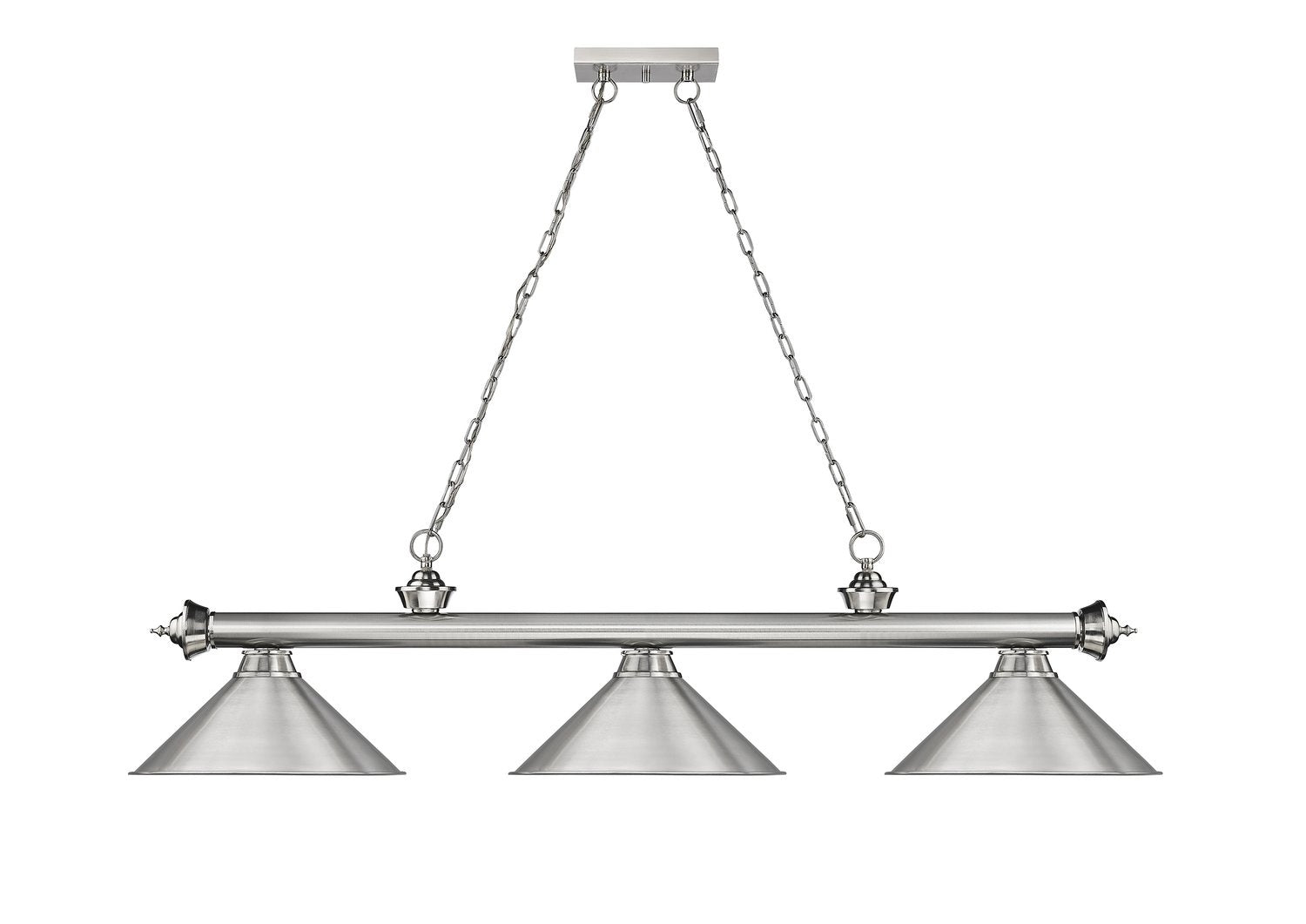 Z-LITE, CORDON 3 LIGHT BILLIARD, LINEAR LIGHT