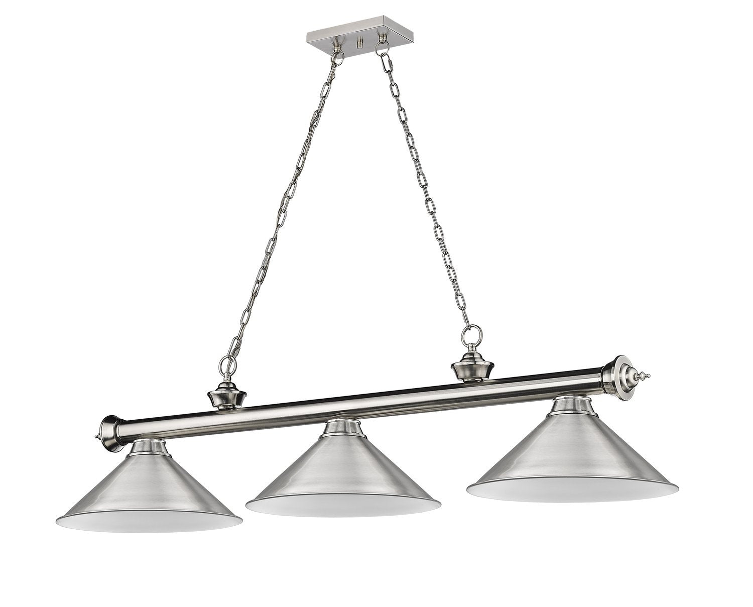 Z-LITE, CORDON 3 LIGHT BILLIARD, LINEAR LIGHT