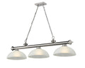 Z-LITE, CORDON 3 LIGHT BILLIARD, LINEAR LIGHT