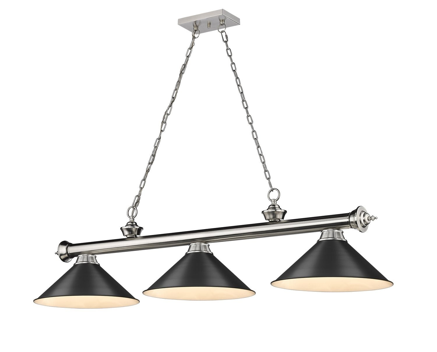 Z-LITE, CORDON 3 LIGHT BILLIARD, LINEAR LIGHT
