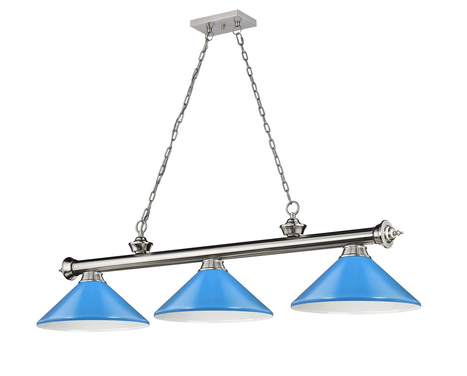 Z-LITE, CORDON 3 LIGHT BILLIARD, LINEAR LIGHT