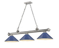 Z-LITE, CORDON 3 LIGHT BILLIARD, LINEAR LIGHT