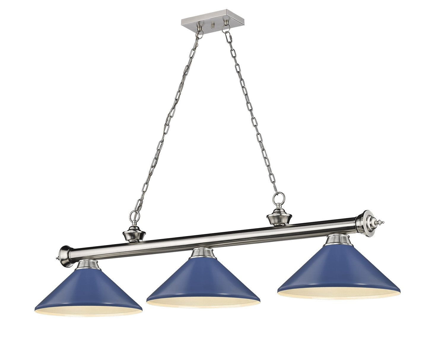 Z-LITE, CORDON 3 LIGHT BILLIARD, LINEAR LIGHT
