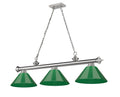 Z-LITE, CORDON 3 LIGHT BILLIARD, LINEAR LIGHT