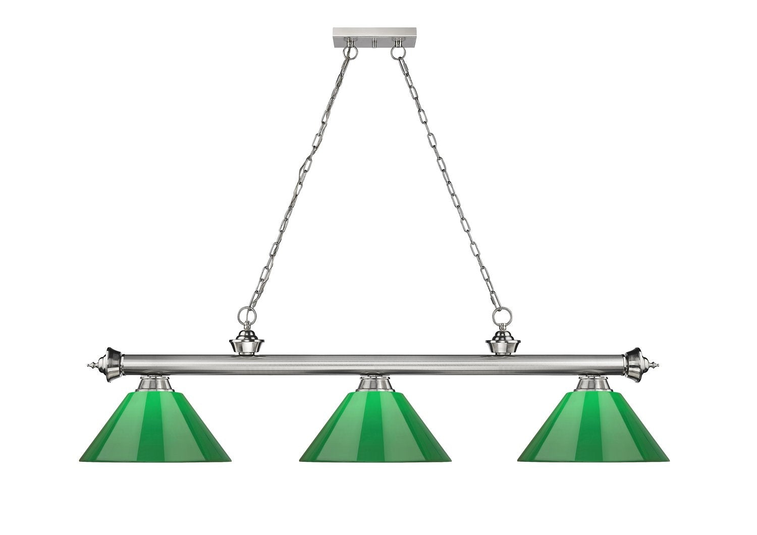 Z-LITE, CORDON 3 LIGHT BILLIARD, LINEAR LIGHT