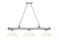 Z-LITE, CORDON 3 LIGHT BILLIARD, LINEAR LIGHT