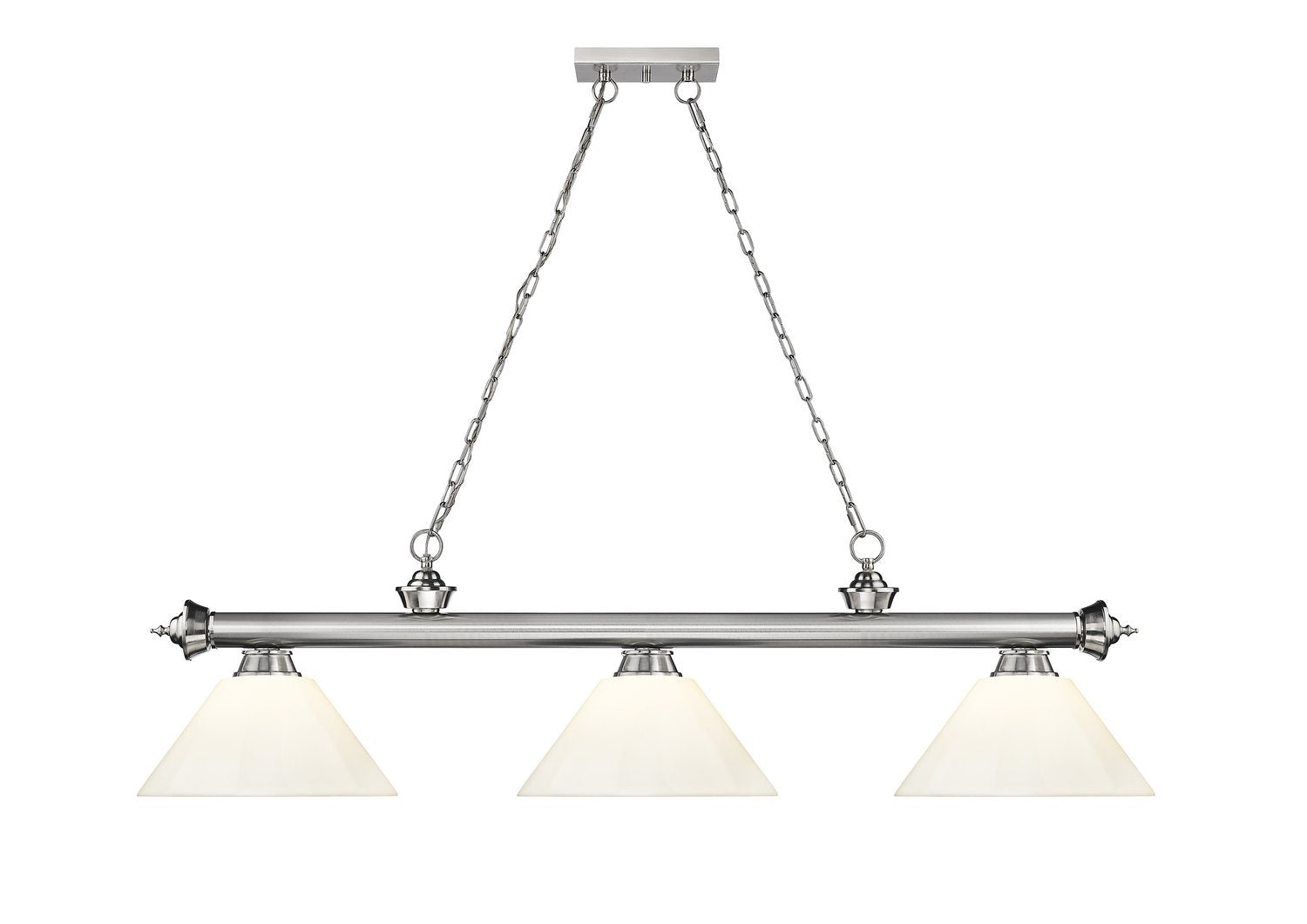 Z-LITE, CORDON 3 LIGHT BILLIARD, LINEAR LIGHT