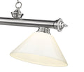 Z-LITE, CORDON 3 LIGHT BILLIARD, LINEAR LIGHT