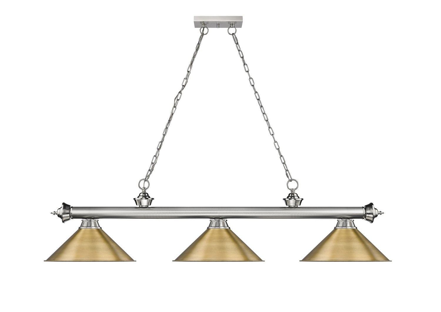 Z-LITE, CORDON 3 LIGHT BILLIARD, LINEAR LIGHT
