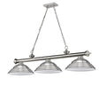 Z-LITE, CORDON 3 LIGHT BILLIARD, LINEAR LIGHT