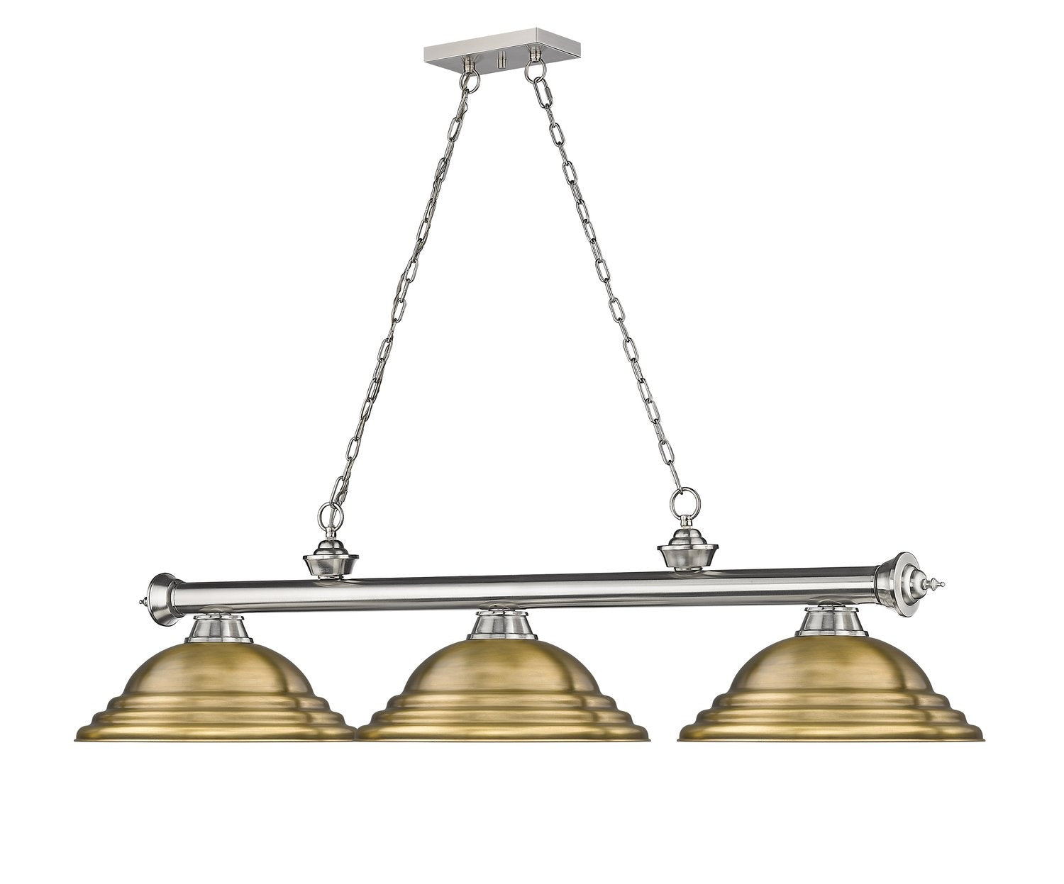 Z-LITE, CORDON 3 LIGHT BILLIARD, LINEAR LIGHT