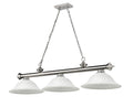 Z-LITE, CORDON 3 LIGHT BILLIARD, LINEAR LIGHT