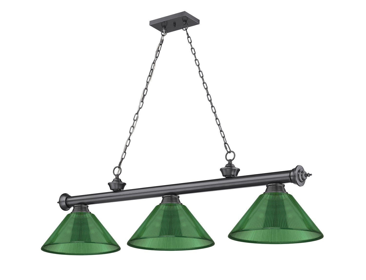 Z-LITE, CORDON 3 LIGHT BILLIARD, LINEAR LIGHT