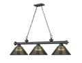 Z-LITE, CORDON 3 LIGHT BILLIARD, LINEAR LIGHT