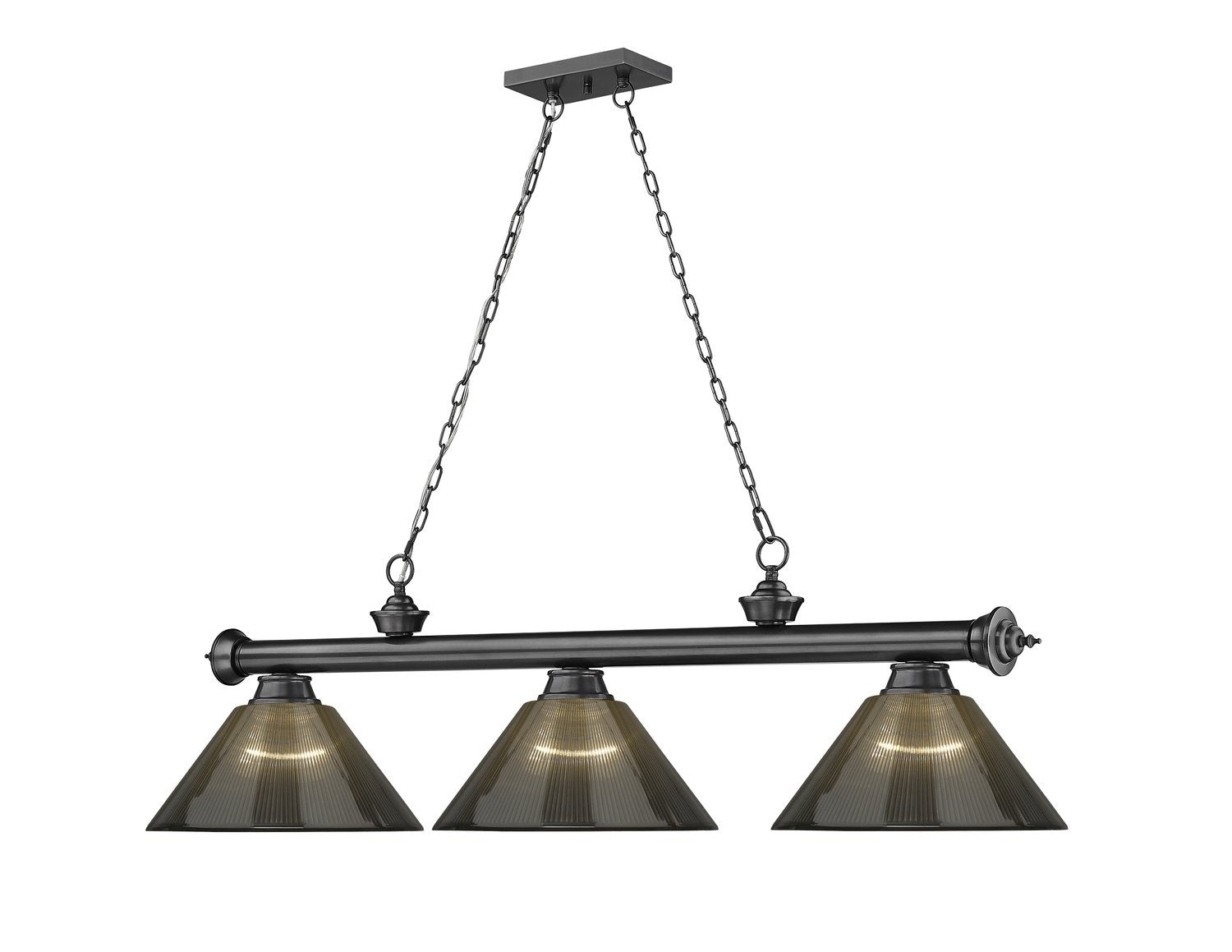 Z-LITE, CORDON 3 LIGHT BILLIARD, LINEAR LIGHT