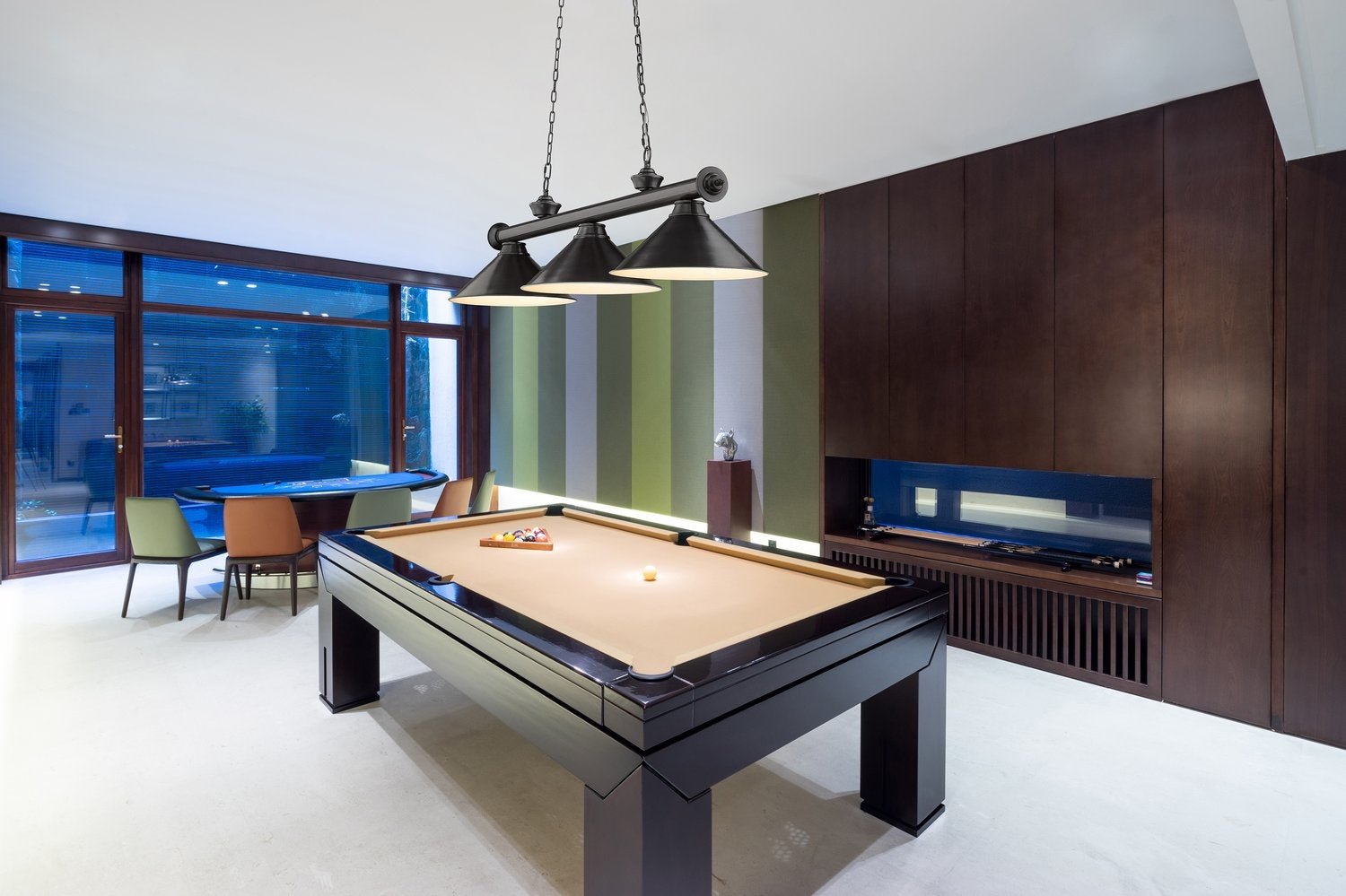 Z-LITE, CORDON 3 LIGHT BILLIARD, LINEAR LIGHT