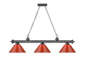 Z-LITE, CORDON 3 LIGHT BILLIARD, LINEAR LIGHT