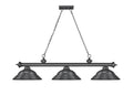 Z-LITE, CORDON 3 LIGHT BILLIARD, LINEAR LIGHT