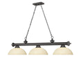 Z-LITE, CORDON 3 LIGHT BILLIARD, LINEAR LIGHT