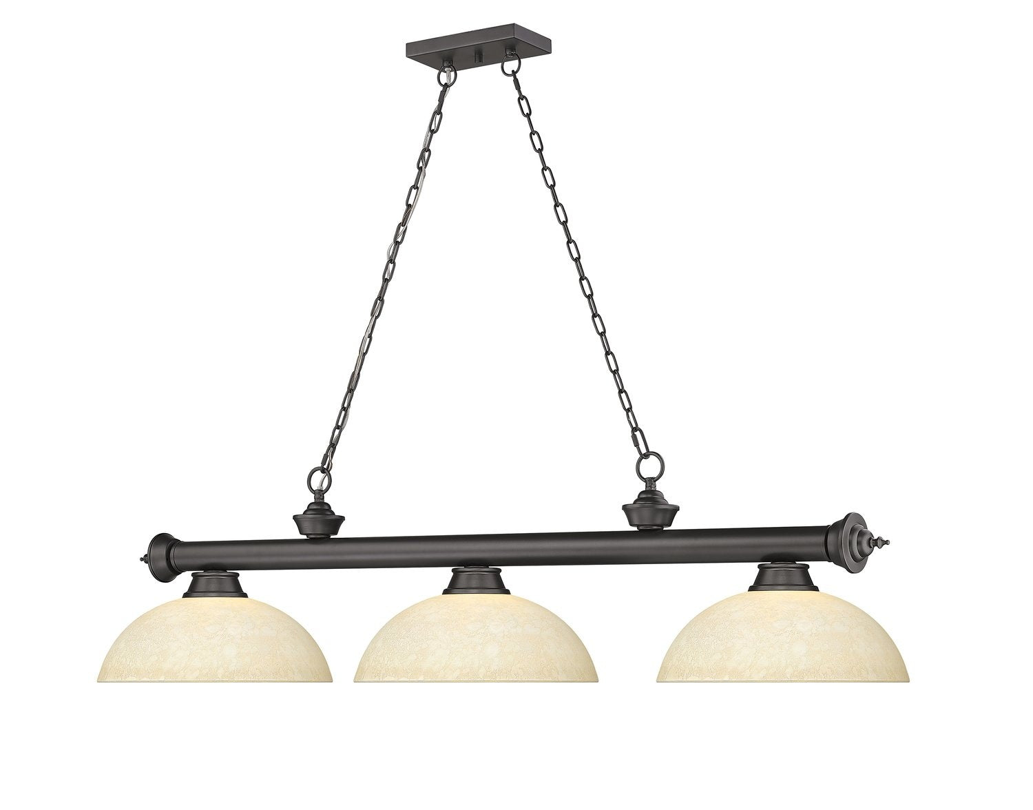 Z-LITE, CORDON 3 LIGHT BILLIARD, LINEAR LIGHT