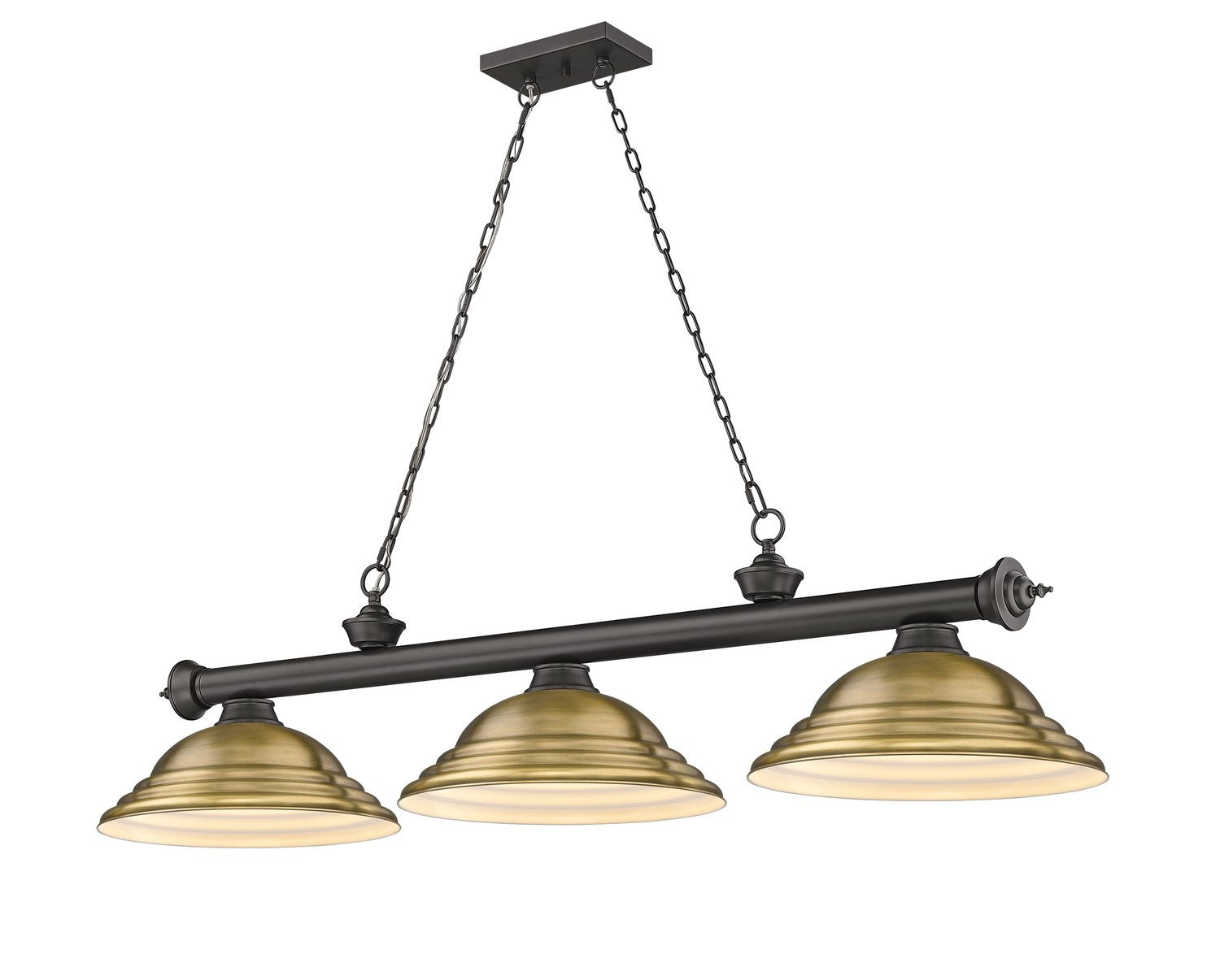 Z-LITE, CORDON 3 LIGHT BILLIARD, LINEAR LIGHT