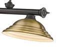 Z-LITE CORDON 3 LIGHT BILLIARD | 2306-3BRZ-SRB