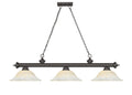 Z-LITE, CORDON 3 LIGHT BILLIARD, LINEAR LIGHT