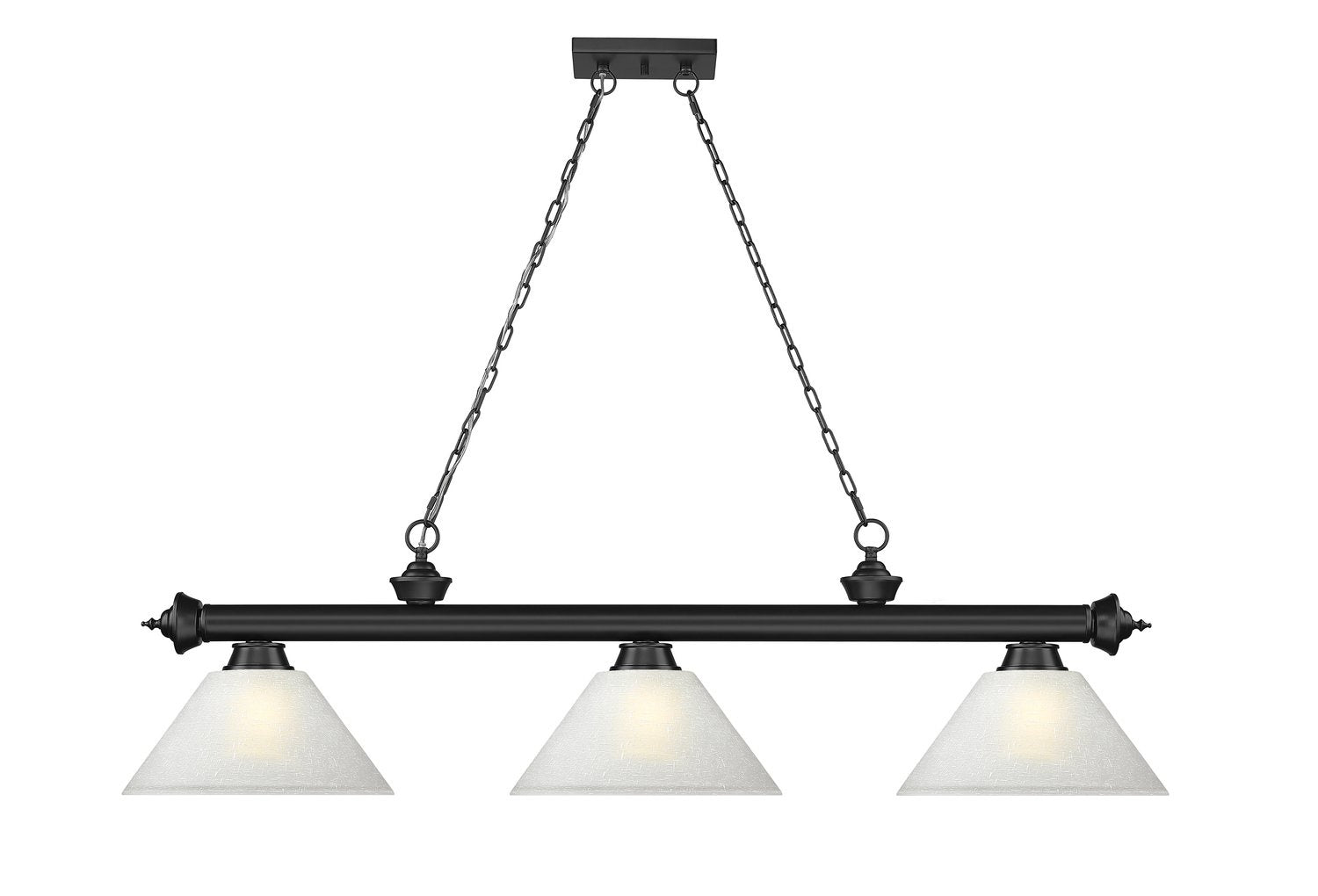 Z-LITE, CORDON 3 LIGHT BILLIARD, LINEAR LIGHT