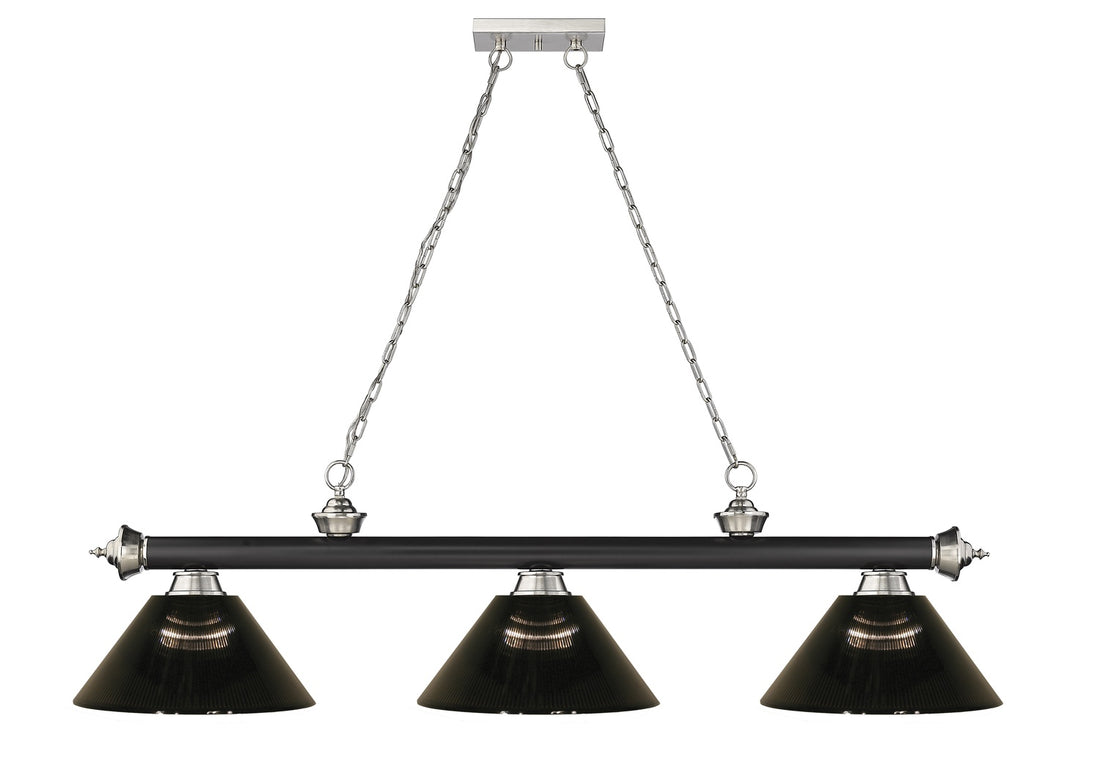 Z-LITE, CORDON 3 LIGHT BILLIARD, LINEAR LIGHT