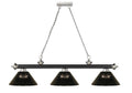 Z-LITE, CORDON 3 LIGHT BILLIARD, LINEAR LIGHT